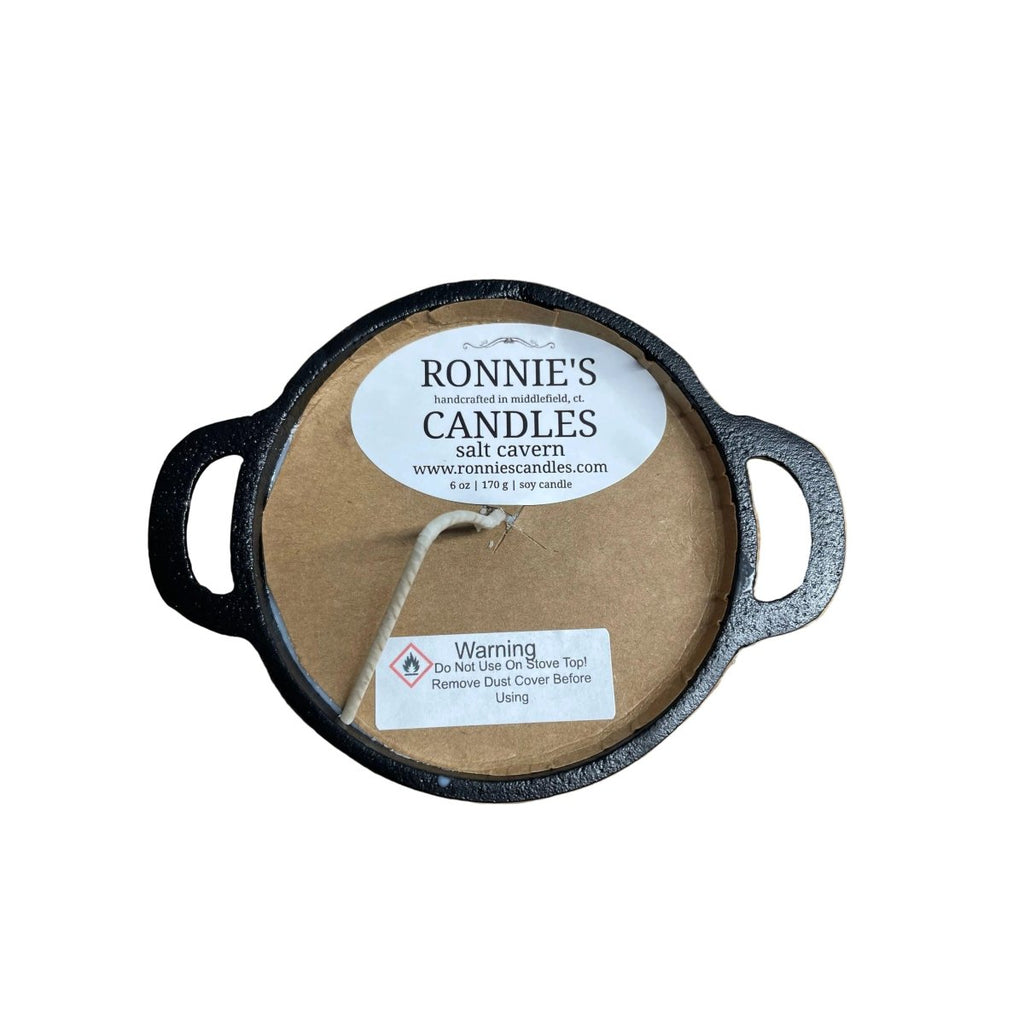 2 in 1 Black Cast Iron Dutch Oven Candle/Wax Warmer