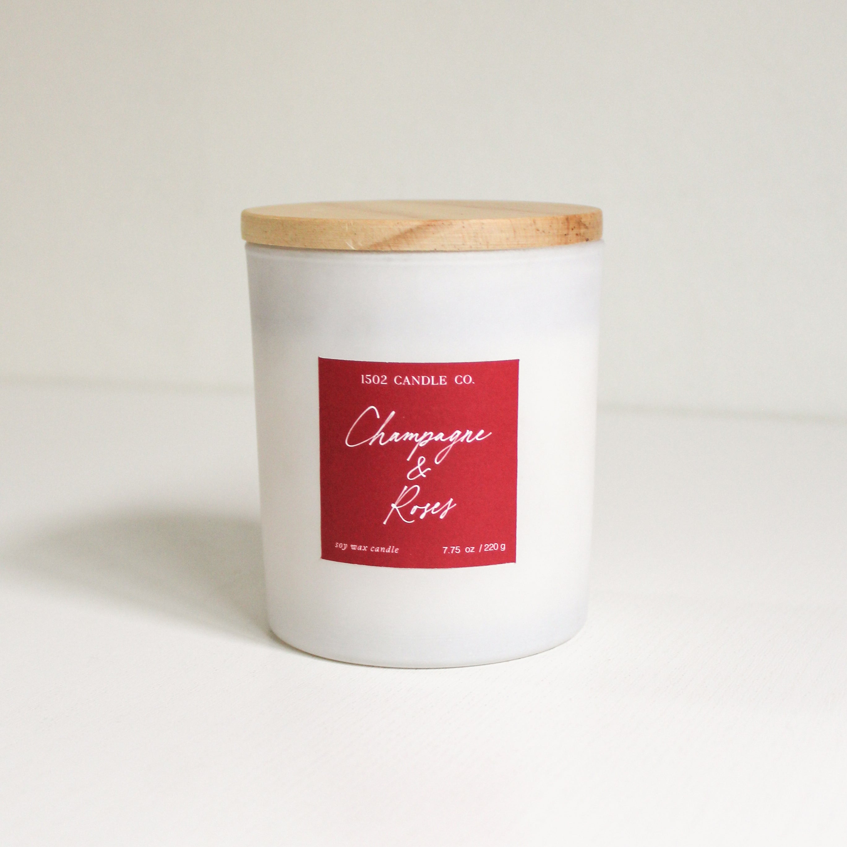 Champagne & Roses Soy Wax Candle