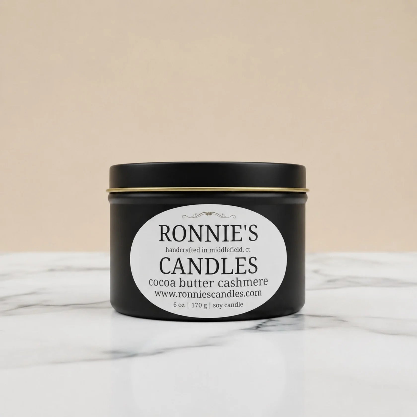 Cocoa Butter Cashmere 100% Soy Candle