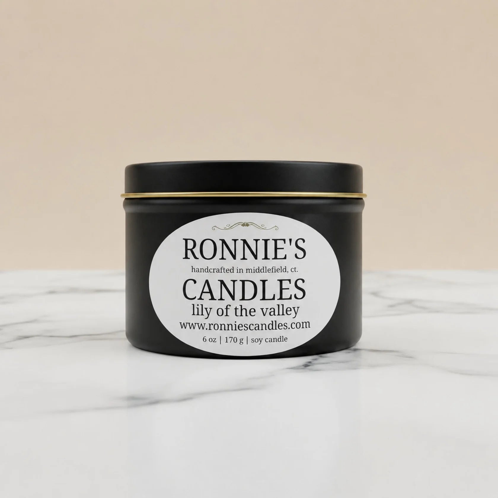 Lily of the Valley 100% Soy Candle