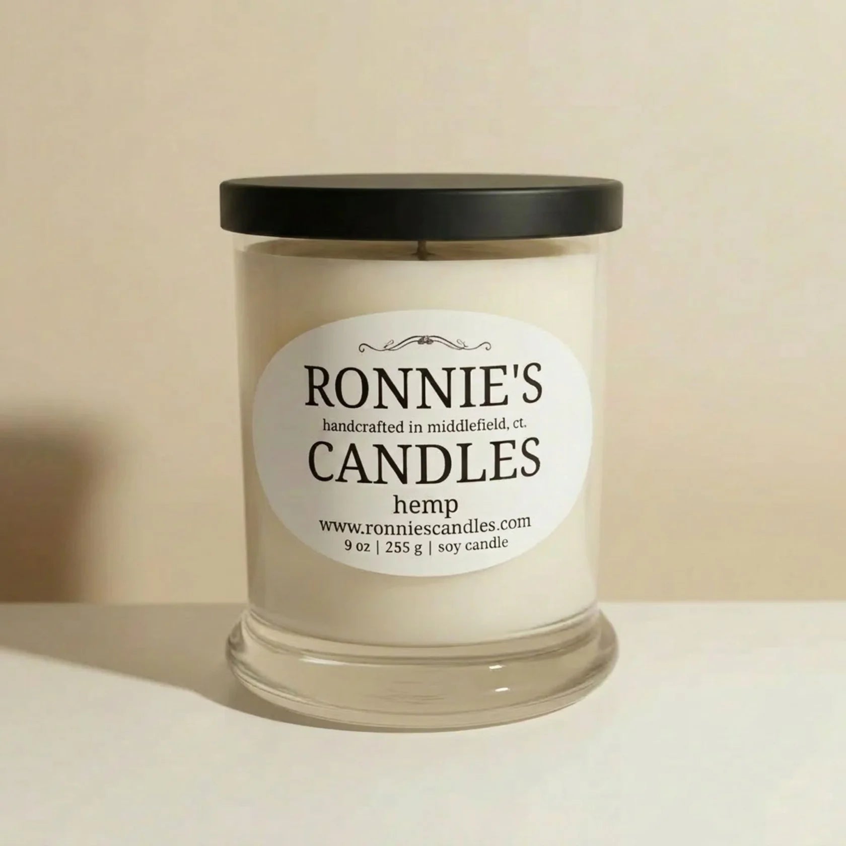 Hemp 100% Soy Candle