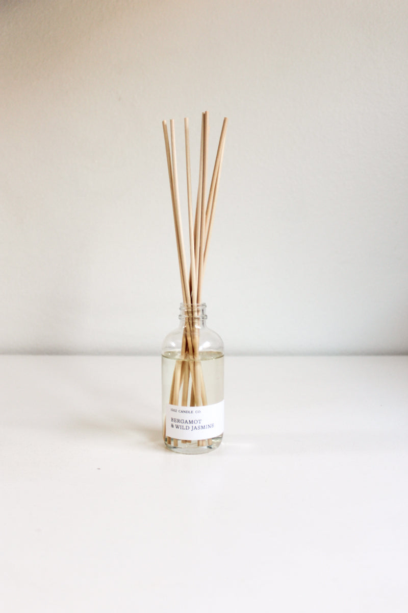 Bergamot & Wild Jasmine Reed Diffuser