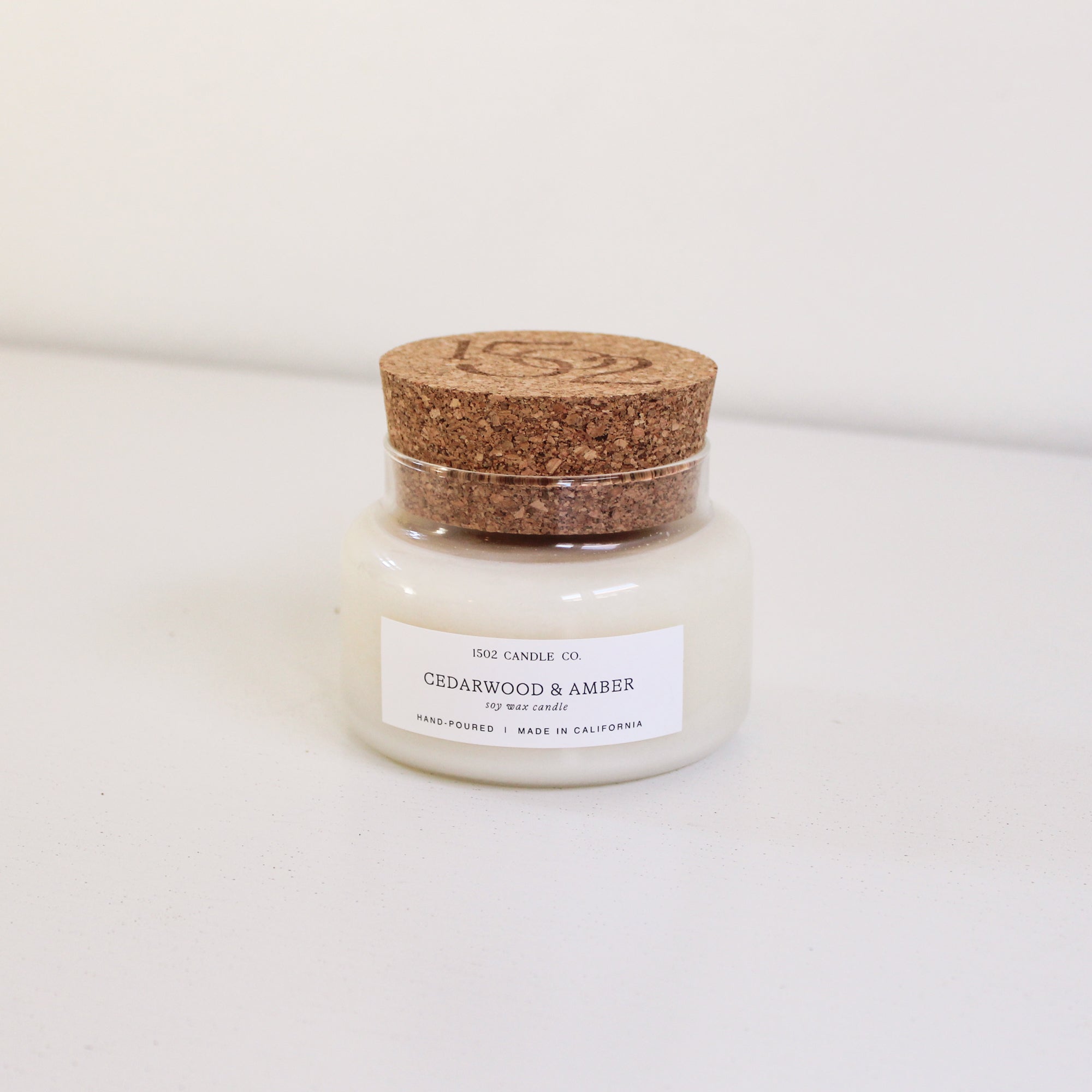 Cedarwood & Amber Apothecary Jar Candle