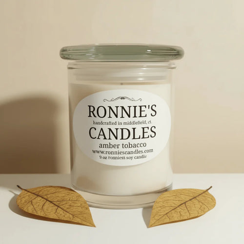 Amber Tobacco Soy Candle