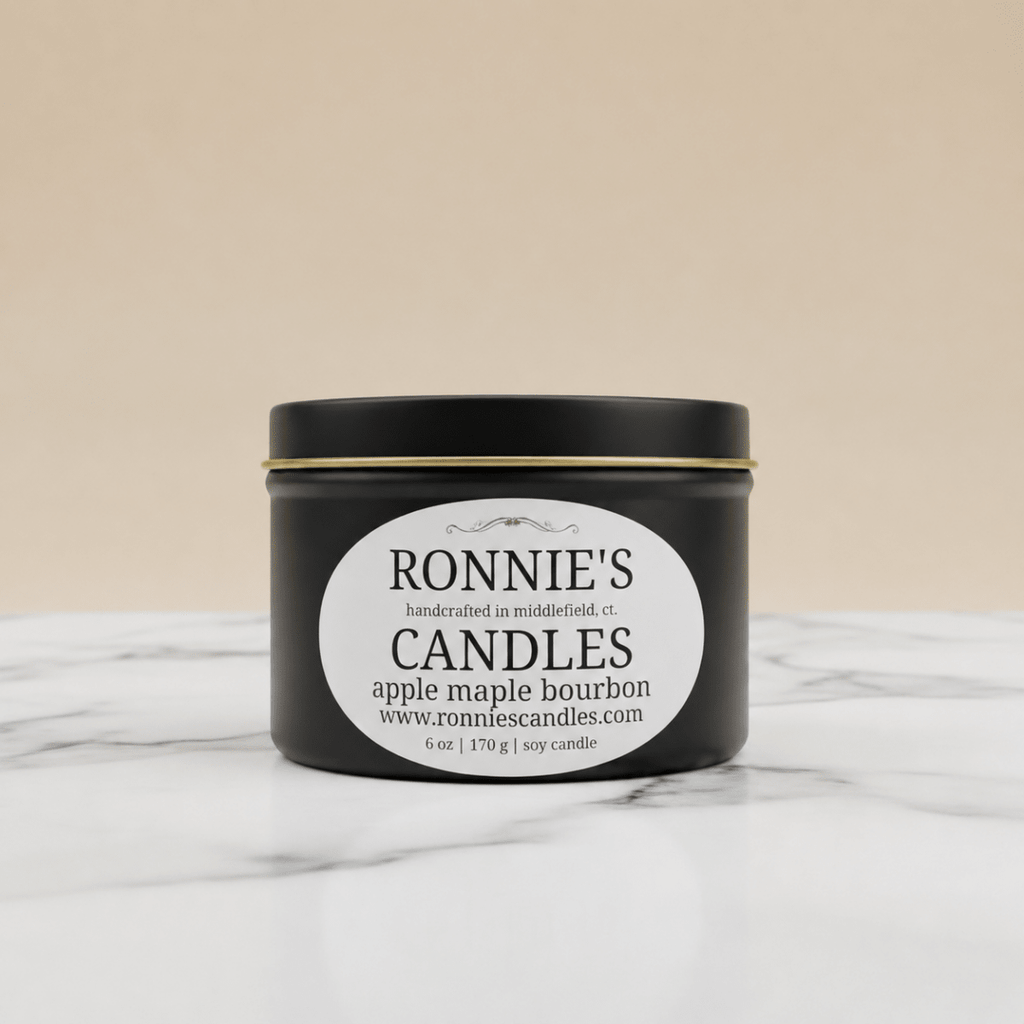 Apple Maple Bourbon 100% Soy Candle