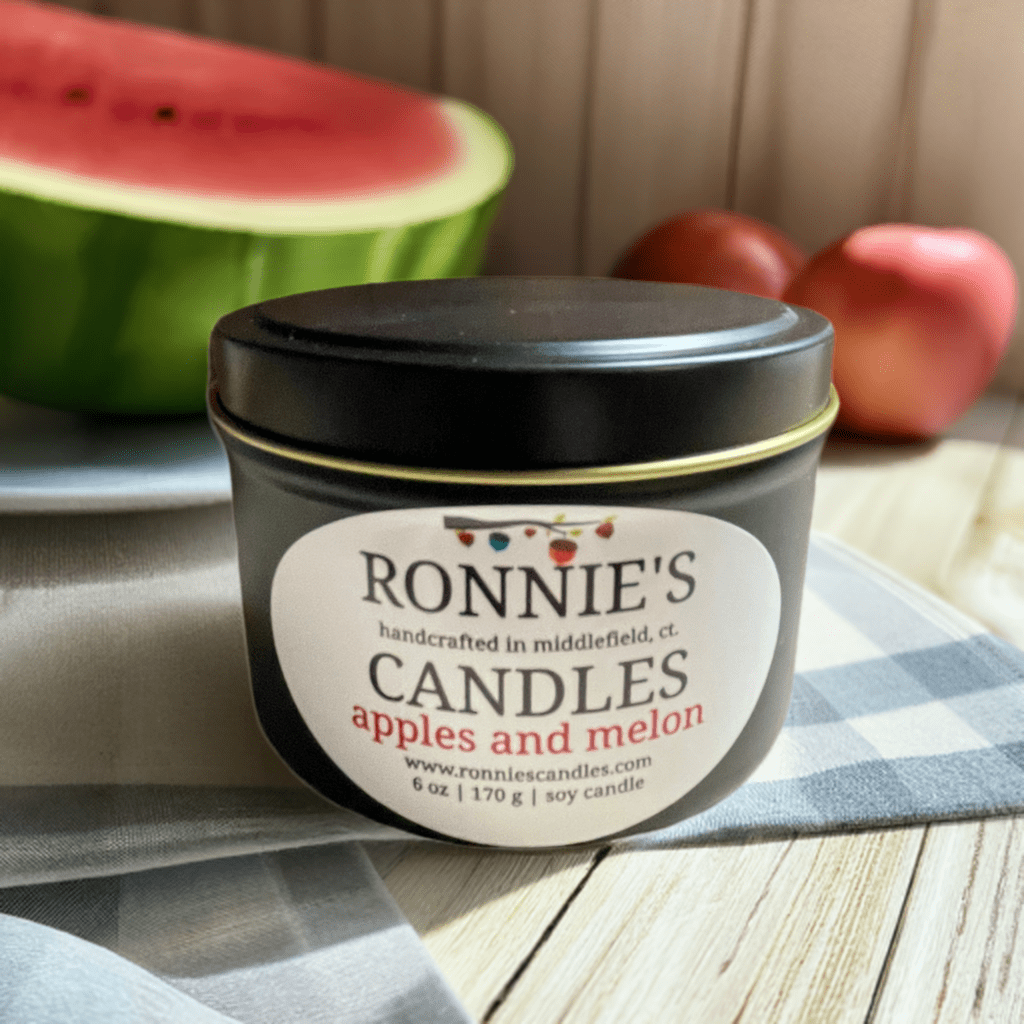 Apples and Melon 100% Soy Candle