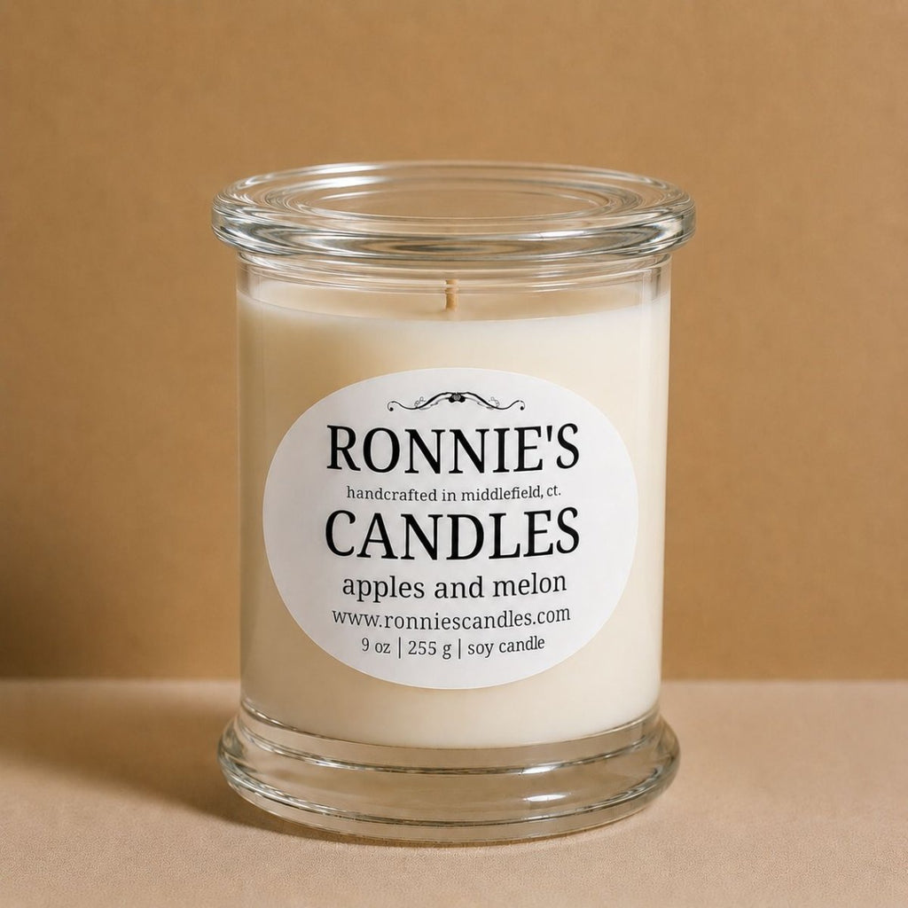 Apples and Melon 100% Soy Candle