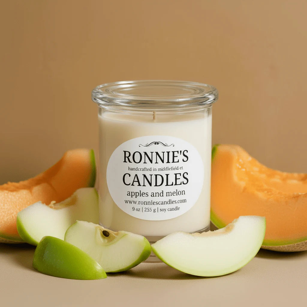 Apples and Melon 100% Soy Candle