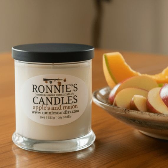 Apples and Melon 100% Soy Candle