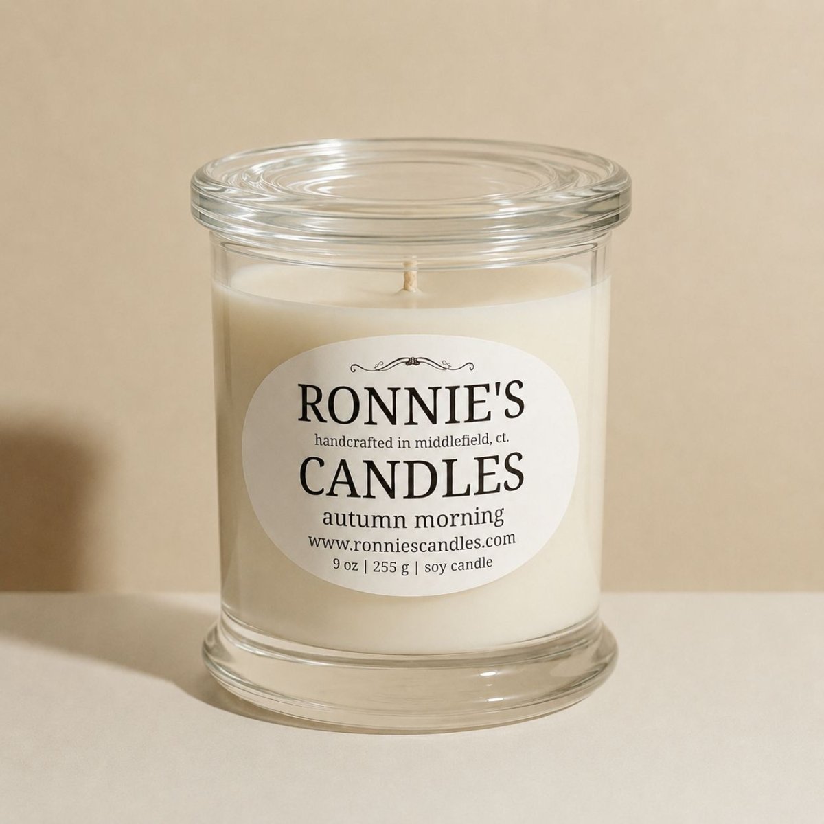 Autumn Morning 100% Soy Candle