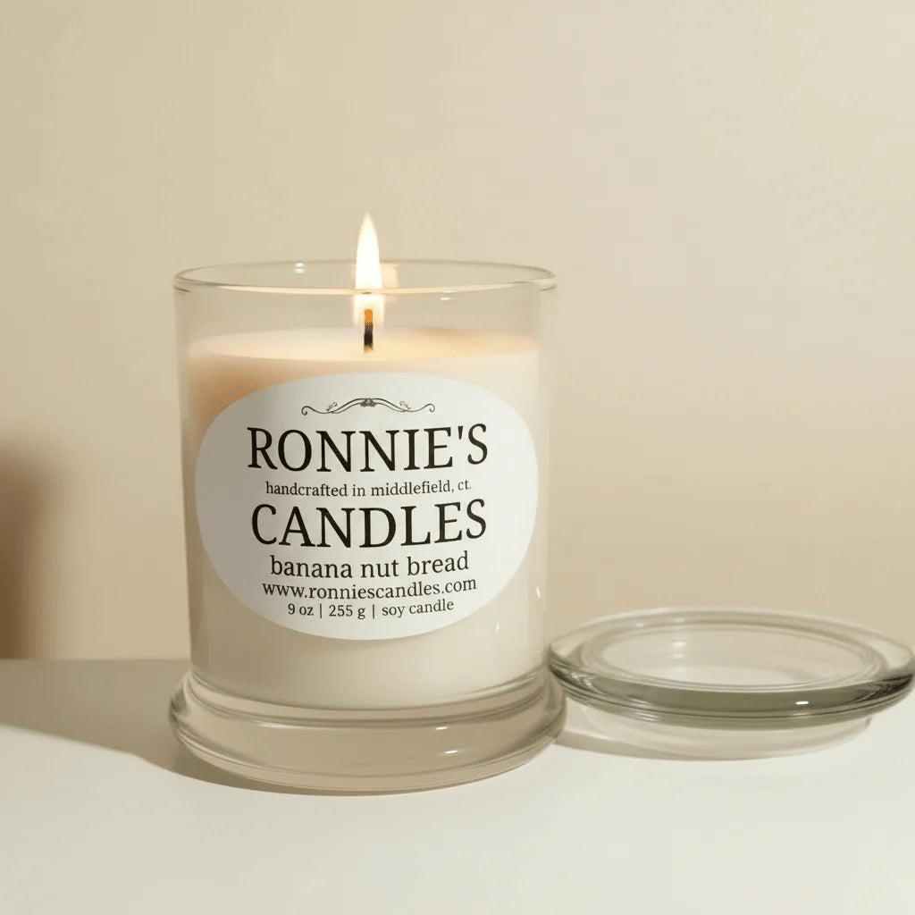Banana Nut Bread 100% Soy Candle