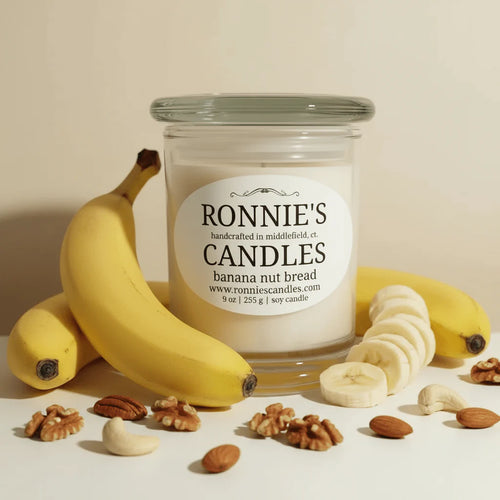 Banana Nut Bread 100% Soy Candle