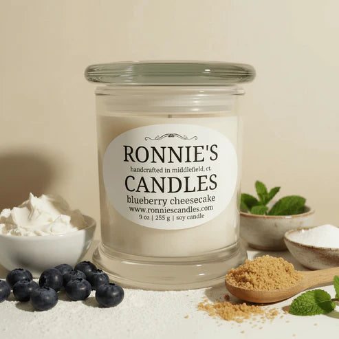 Blueberry Cheesecake 100% Soy Candle