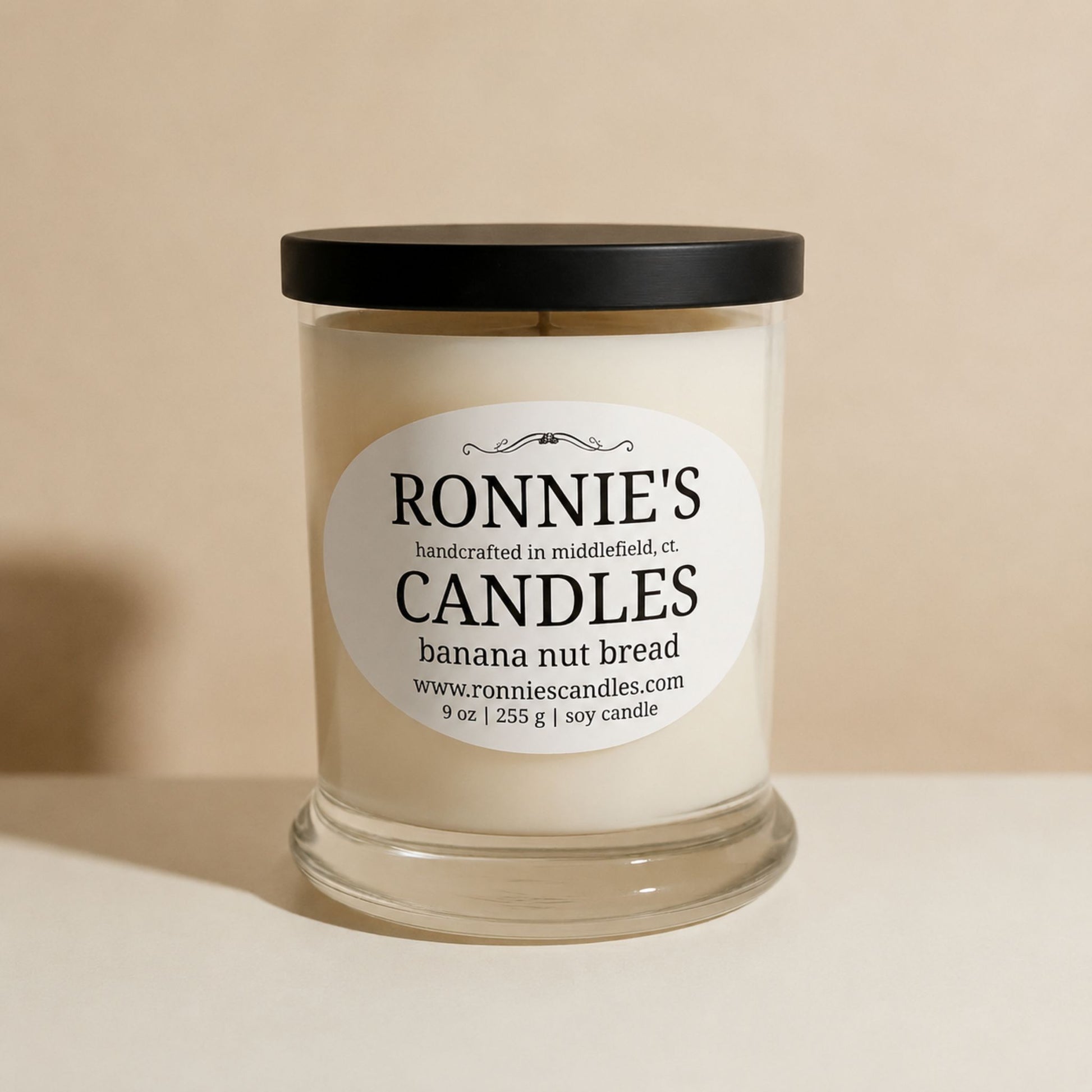 Banana Nut Bread 100% Soy Candle