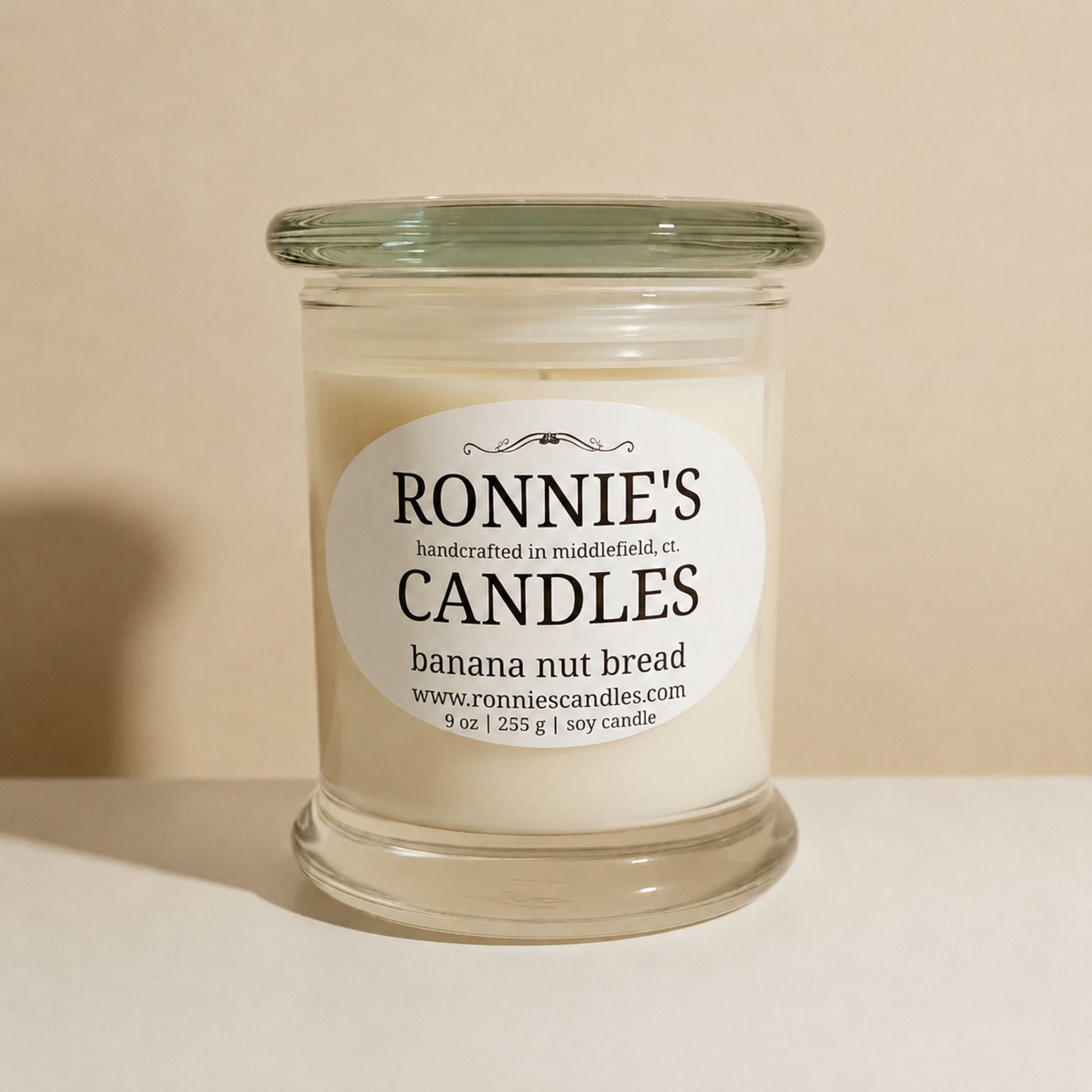 Banana Nut Bread 100% Soy Candle