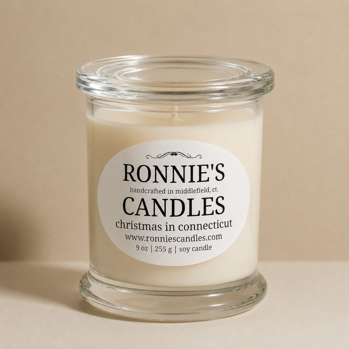 Christmas in Connecticut 100% Soy Candle
