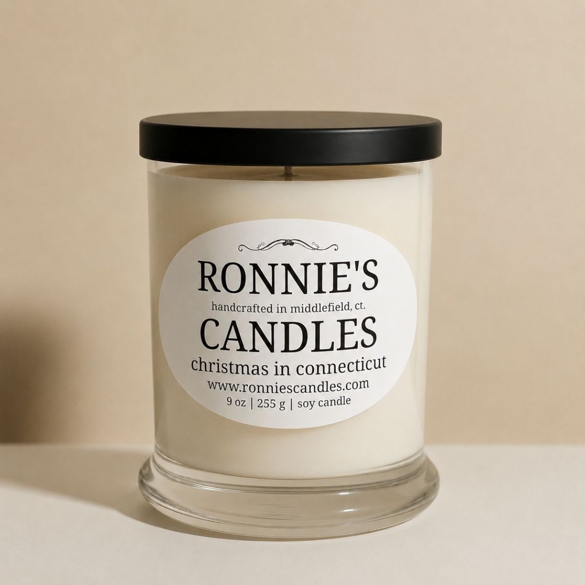 Christmas in Connecticut 100% Soy Candle