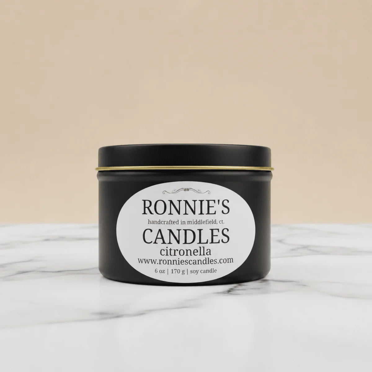 Citronella 100% Soy Candle