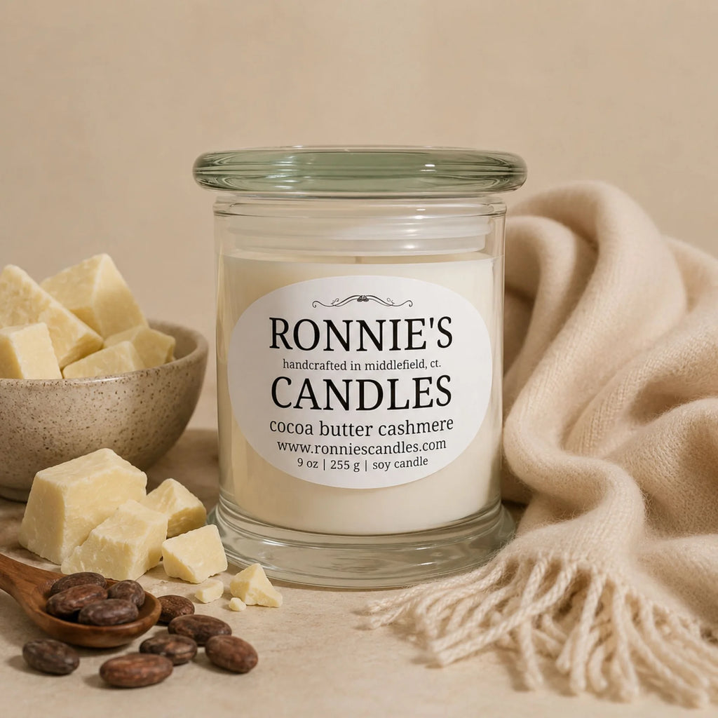 Cocoa Butter Cashmere 100% Soy Candle