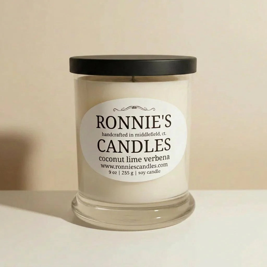 Coconut Lime Verbena 100% Soy Candle