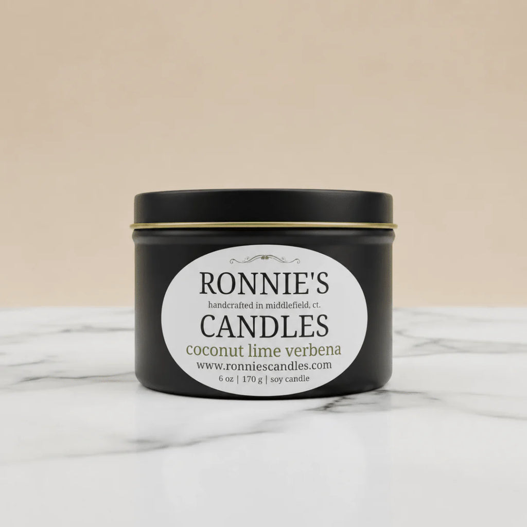 Coconut Lime Verbena 100% Soy Candle
