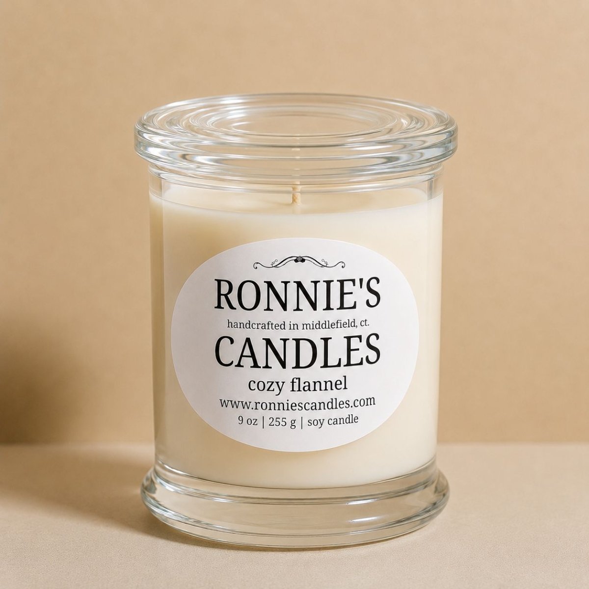 Cozy Flannel 100% Soy Candle