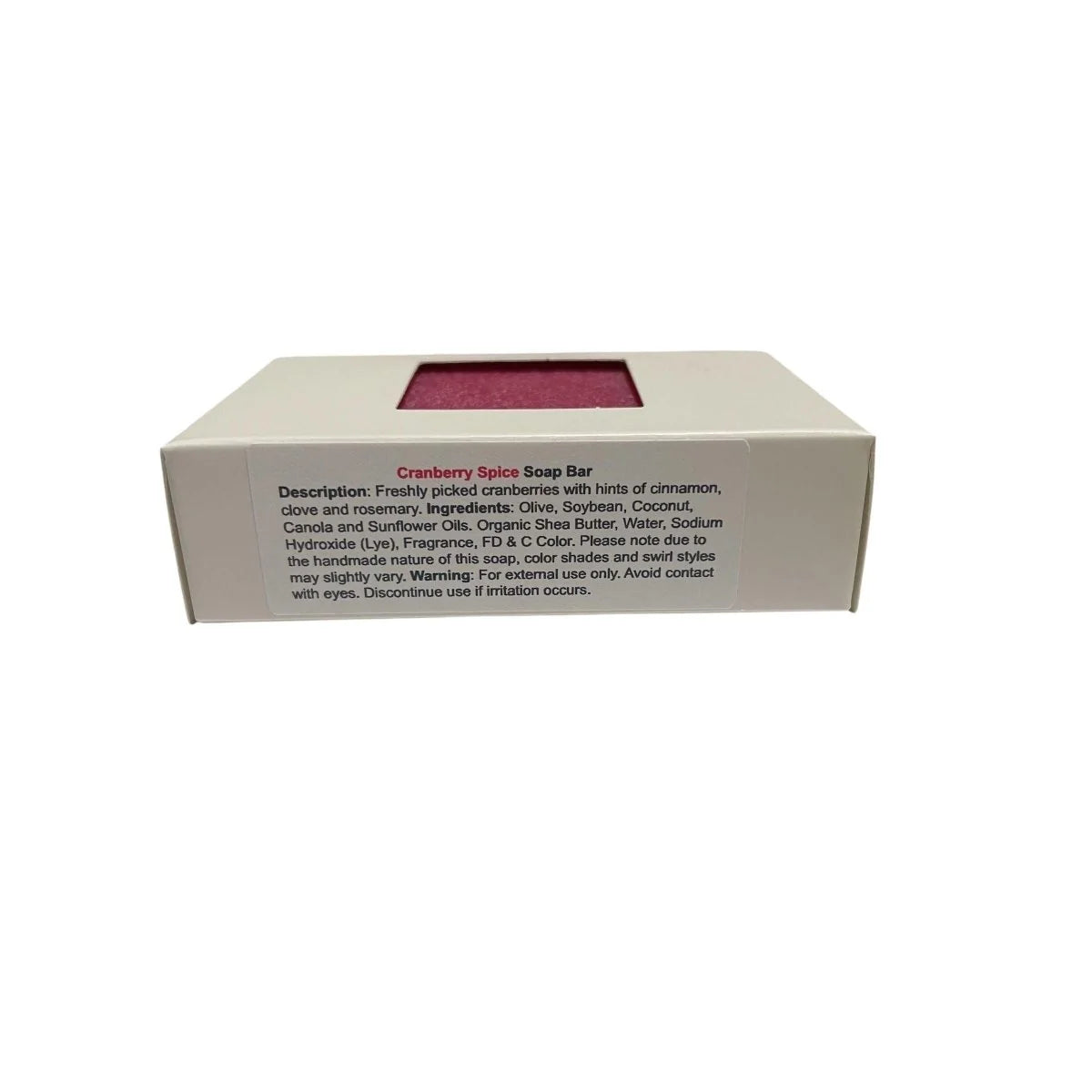 Cranberry Spice Bar Soap