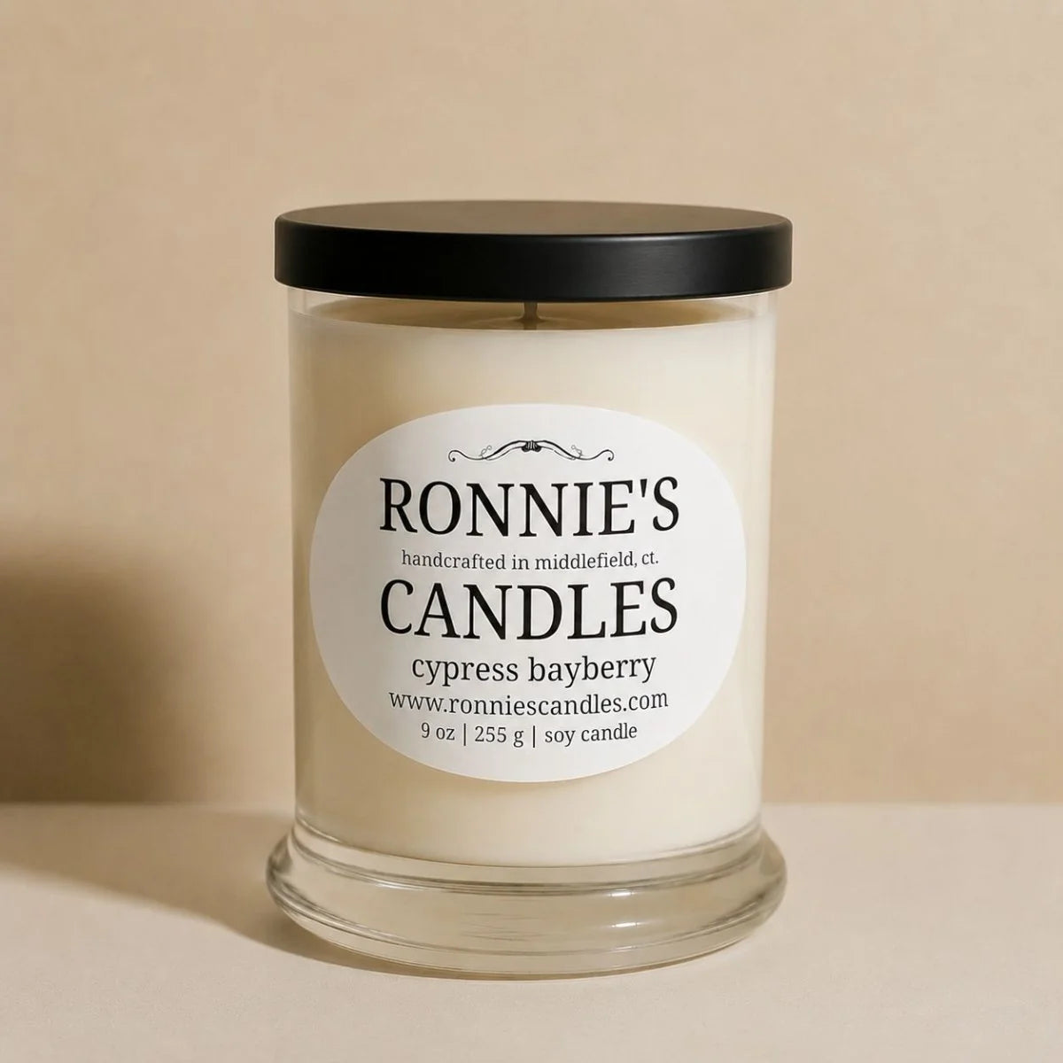 Cypress and Bayberry 100% Soy Candle