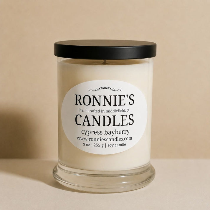 Cypress and Bayberry 100% Soy Candle