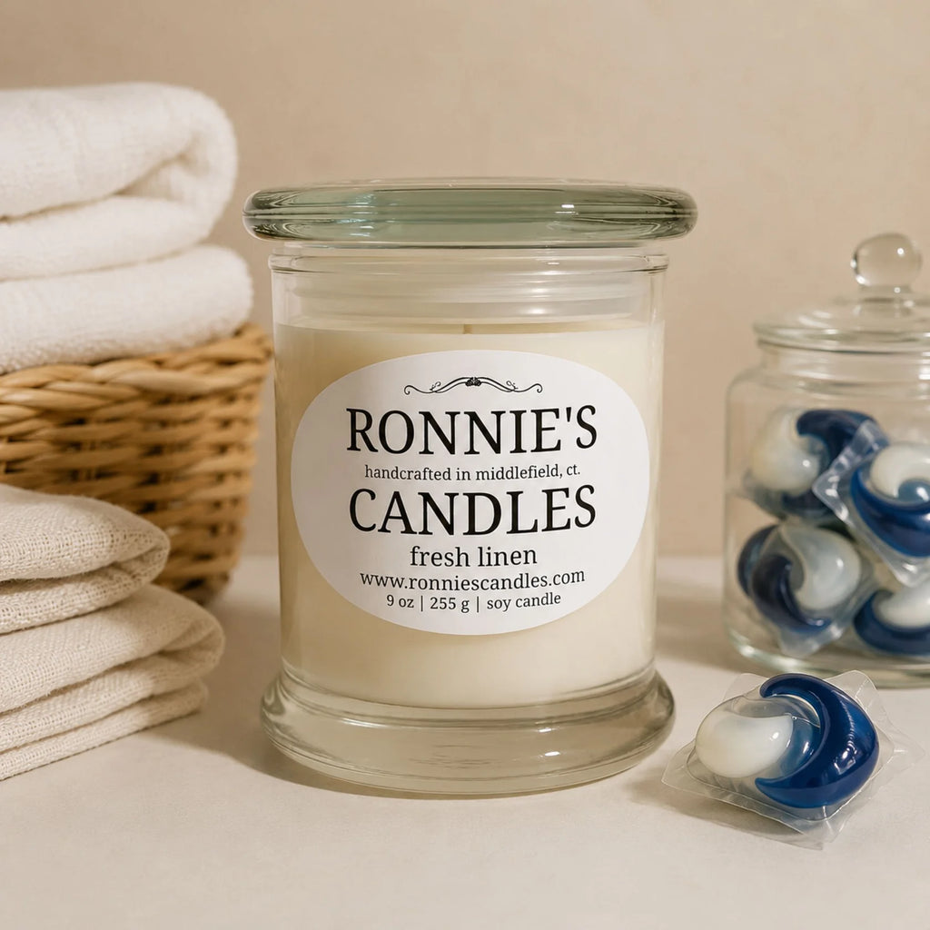 Fresh Linen 100% Soy Candle