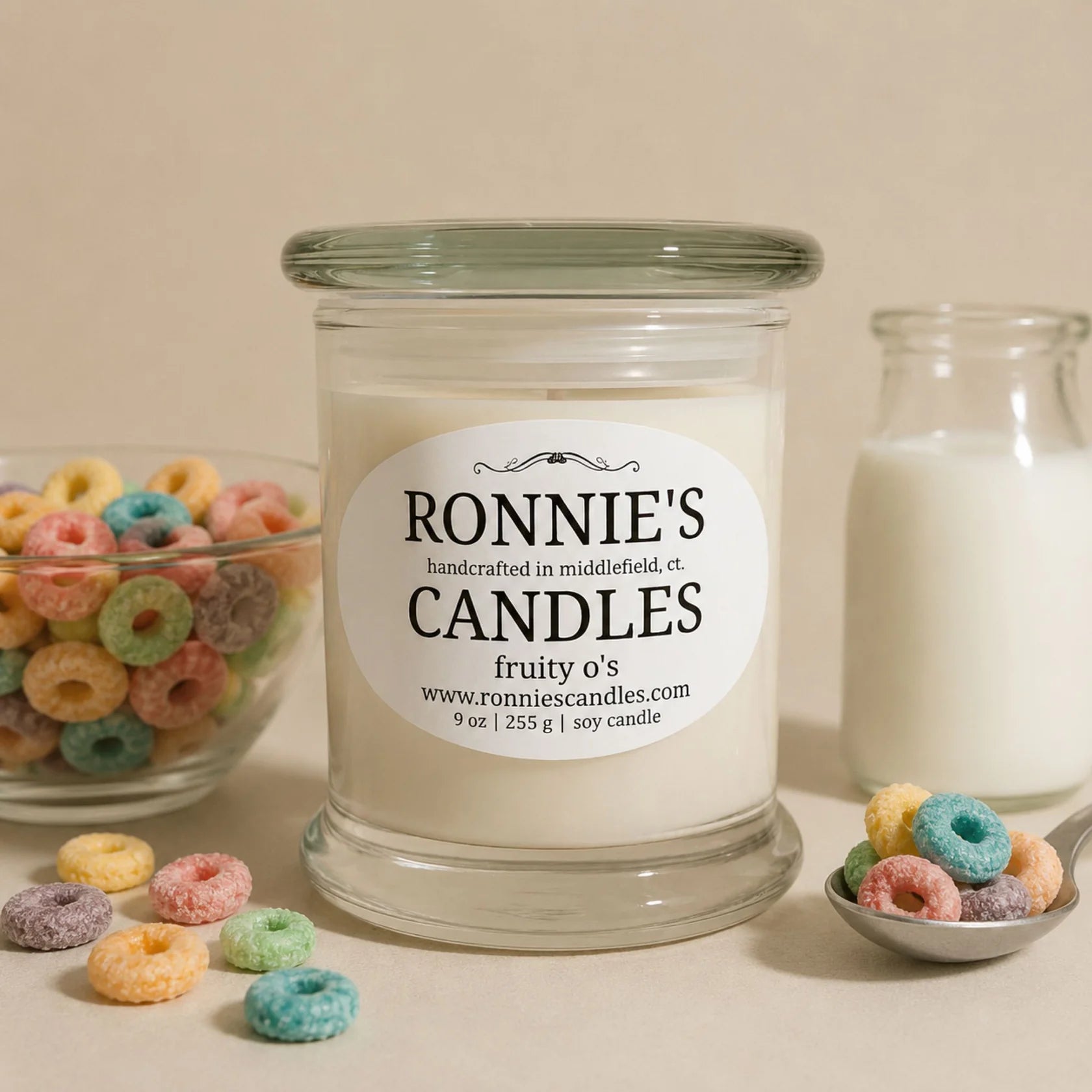 Fruity O's 100% Soy Candle