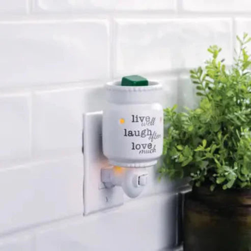 Pluggable Wax Warmer Live Laugh Love