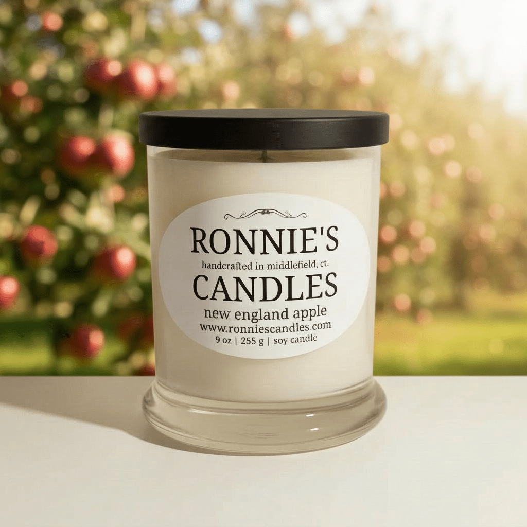 New England Apple 100% Soy Candle