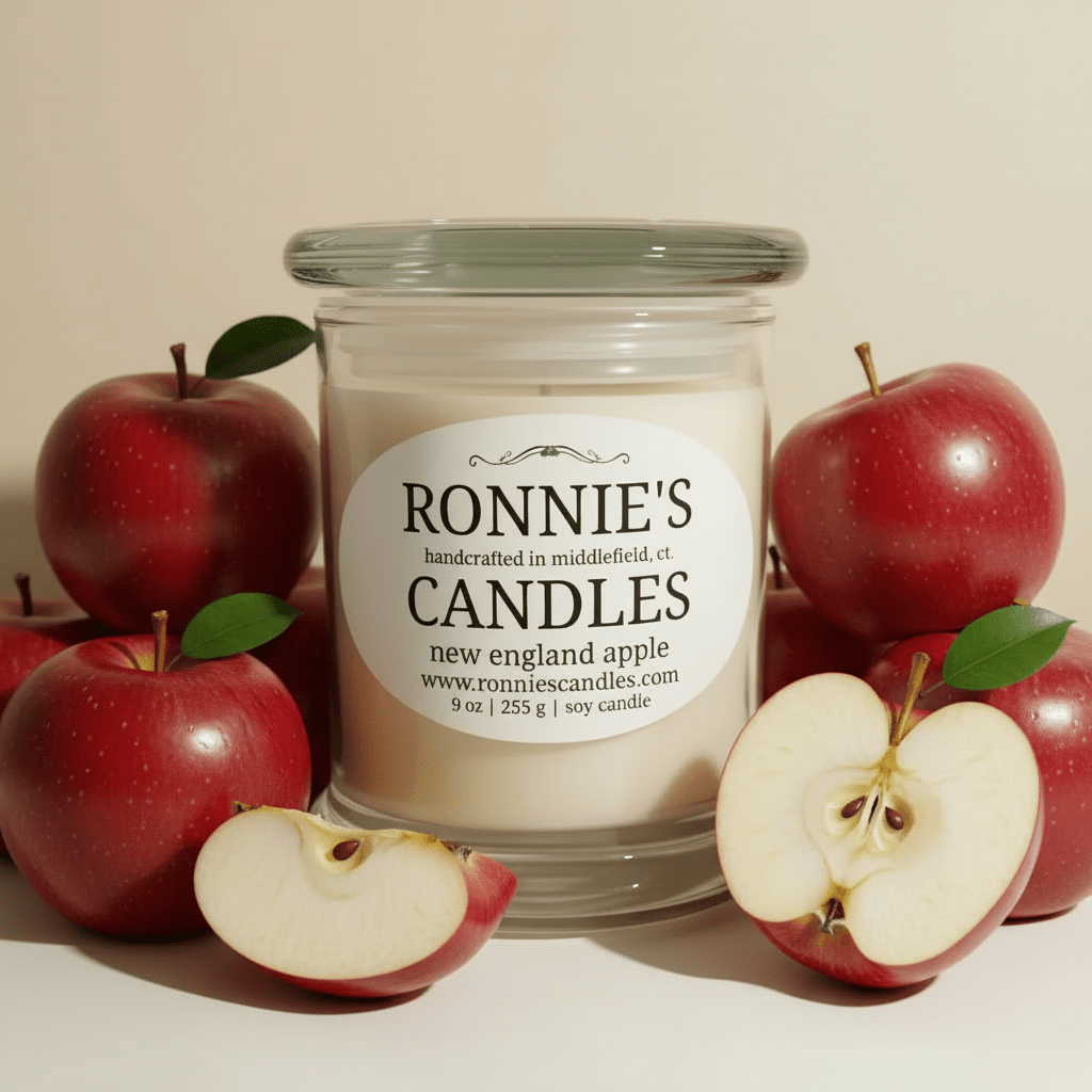 New England Apple 100% Soy Candle