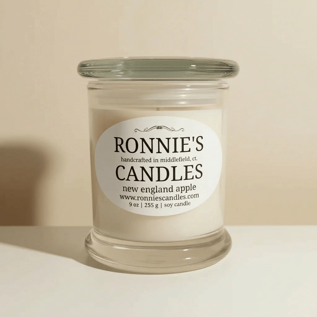 New England Apple 100% Soy Candle