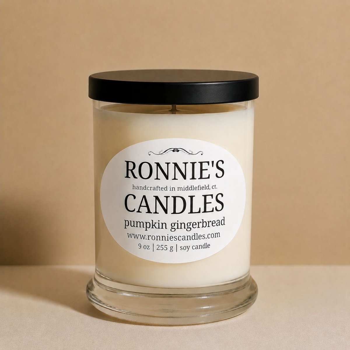 Pumpkin Gingerbread 100% Soy Candle
