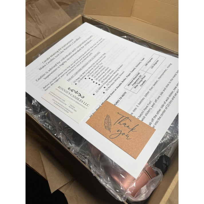 Soy Candle Making Kits
