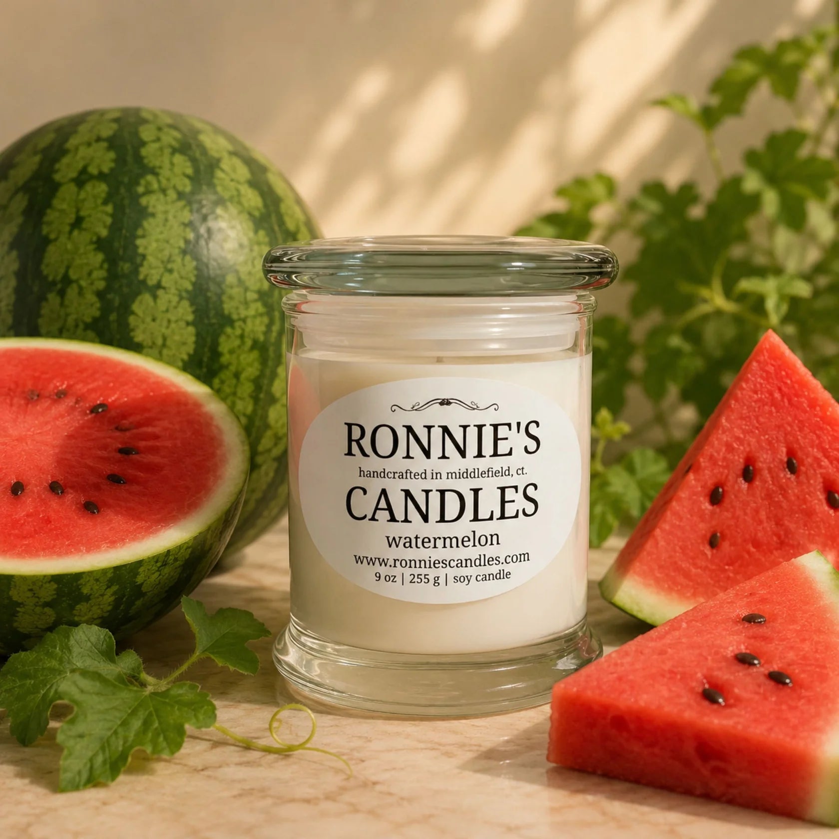 Watermelon 100% Soy Candle