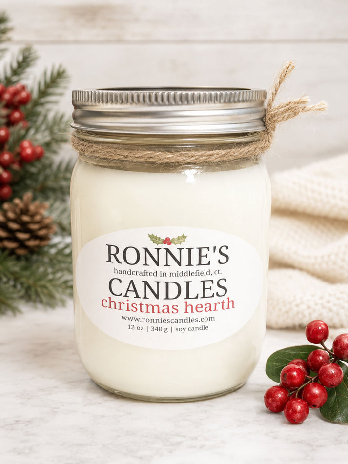 Christmas Hearth 100% Soy Candle